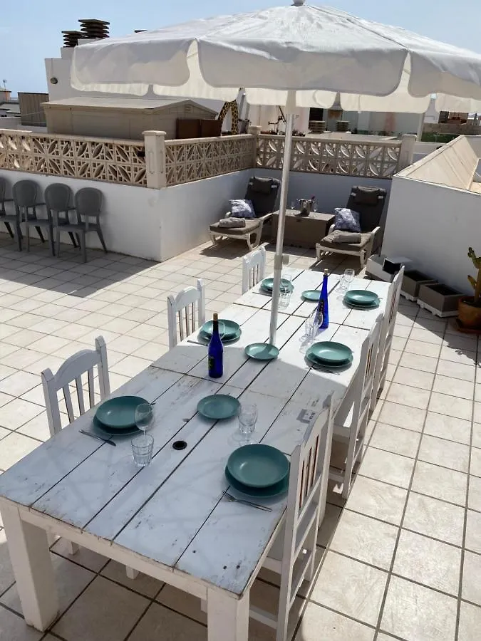 Punta Del Isla - 3 Bed Apartment With Amazing Roof Terrace Corralejo